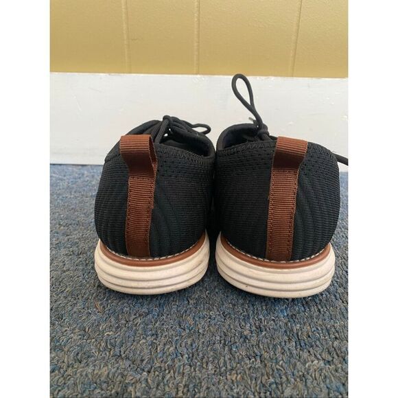 Vance Co men 13 knit outer tie up casual shoe w/memory foam insole black main image 6